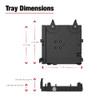 RAM Mount RAM No-Drill Laptop Mount f\/'15-26 Chevrolet Colorado + More [RAM-VB-193-SW3]