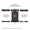 Ram Mount RAM Quick-Grip Pro XL w\/Ball  Qi2 15W Wireless Charger [RAM-HOL-PD7B-W2MU]