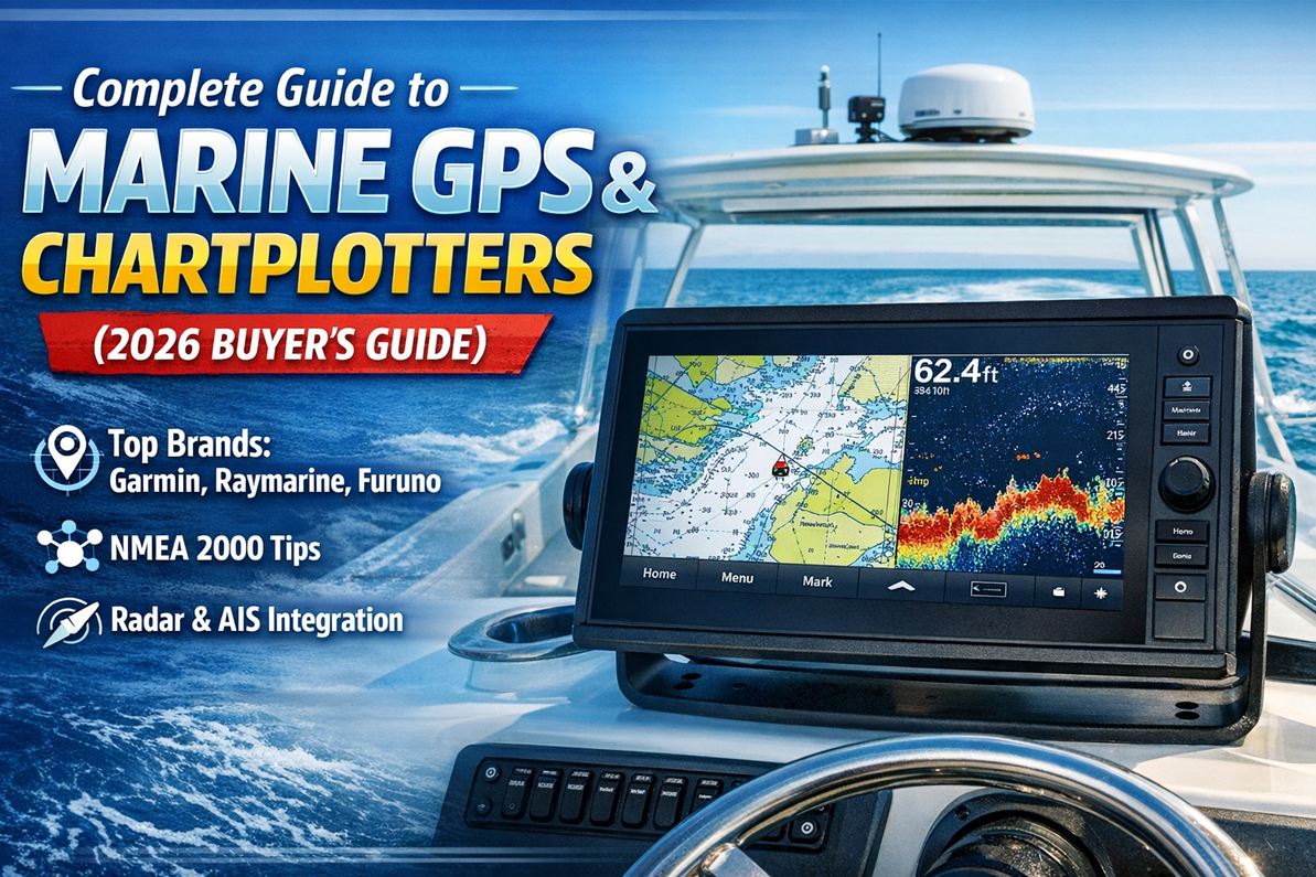 Complete Guide to Marine GPS & Chartplotters (2026 Buyer’s Guide)
