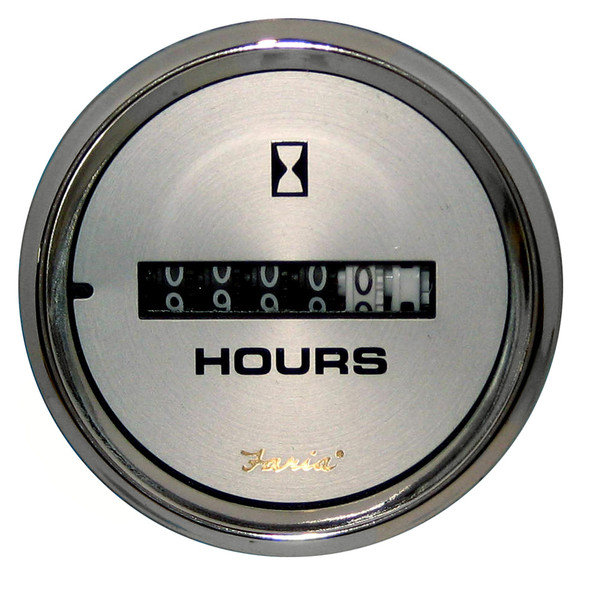 Faria Kronos 2" Hourmeter (10,000 Hrs) (12-32 VDC) [19020]