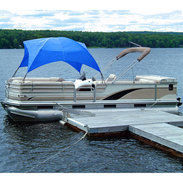 Taylor Made Pontoon Easy-Up Shade Top - Pacific Blue [12003OB]