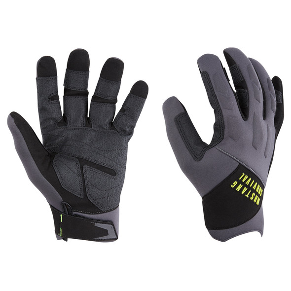 Mustang EP 3250 Full Finger Gloves - Grey\/Black - Large [MA600502-262-L-267]