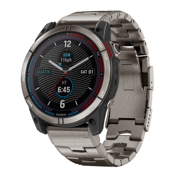 Garmin quatix 7 - Solar Edition Marine GPS Smartwatch w\/Solar Charging [010-02541-60]