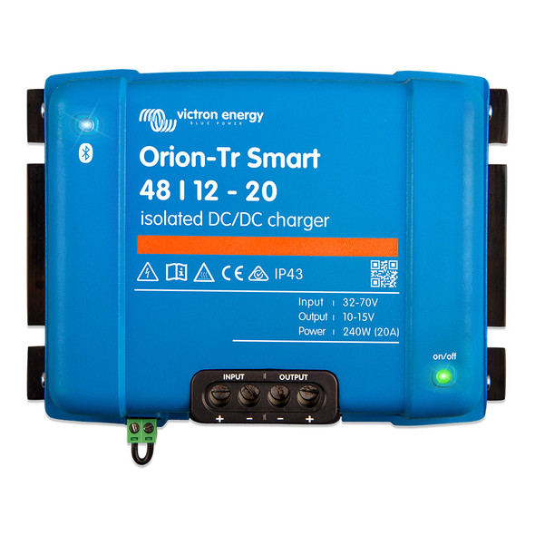 Victron Orion-Tr Smart DC-DC Charger Isolated 48\/12 20A (240W) [ORI481224120]
