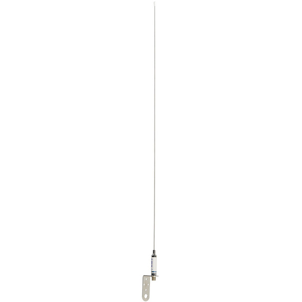 Scout 3' Stainless VHF Whip 3dB w\/Bracket f\/Sailboats - No Cable [PF AN NVHF00012T]