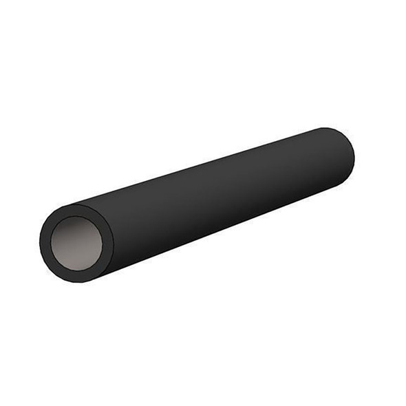 TACO 1\/2" Tube Style Flexible Vinyl Insert - 50' - Black [V12-0003BKA50-1]