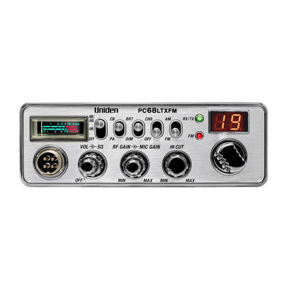 Uniden Dual-Mode AM\/FM CB Radio [PC68LTXFM]