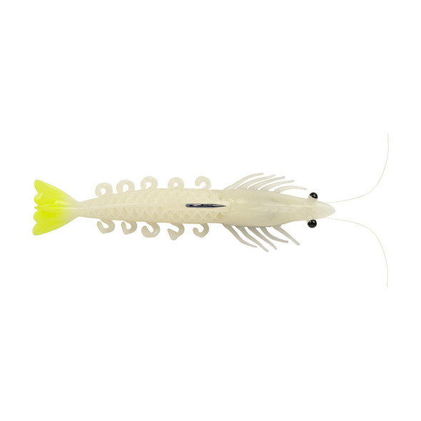 Berkley Powerbait Saltwater Shrimperor - 5" - Glow\/Chartreuse [1656271]