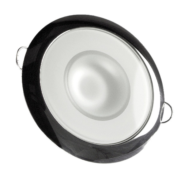 Lumitec Mirage - Flush Mount Down Light - Glass Finish/Polished SS Bezel - White Non Dimming [113113]