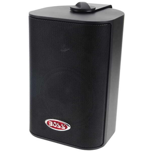 Boss Audio MR4.3B 4" 3-Way Marine Enclosed System Box Speaker - 200W - Black [MR4.3B]