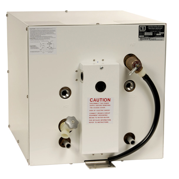 Whale Seaward 11 Galllon Hot Water Heater W/Front Heat Exchanger White Epoxy Finish [F1100W]