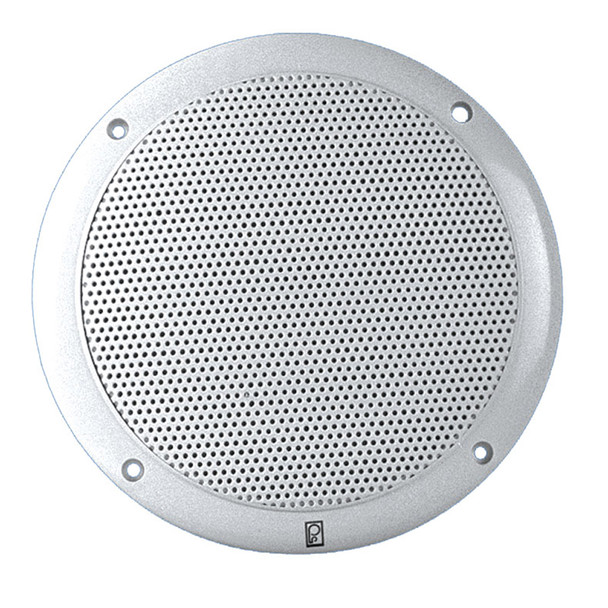 Poly Planar MA4056w 6" 2-Way Coax-Integral Grill Marine Speaker - (Pair) White