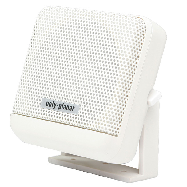 Poly Planar MB41W VHF Extension Speaker - 10W Surface Mount - (Single) White [MB41W]