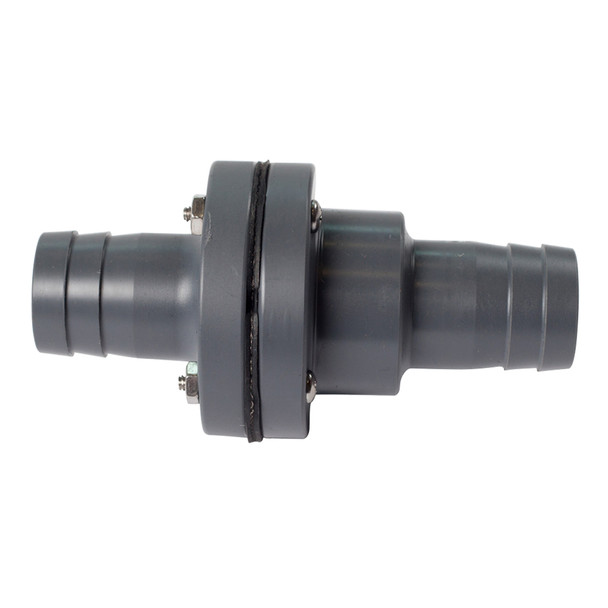 FATSAC 1-1\/8" Barbed In-Line Check Valve w\/O-Rings f\/Auto Ballast System [W755]