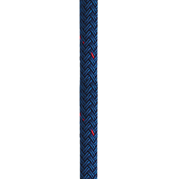New England Ropes 1/2" X 25 Nylon Double Braid Dock Line - Blue w/Tracer [C5053-16-00025]