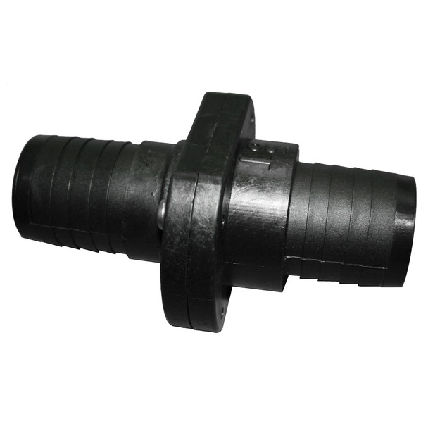 T-H Marine Double Barb Inline Scupper Check Valve - 1-1\/2" - Black [ILS-1500-DP]