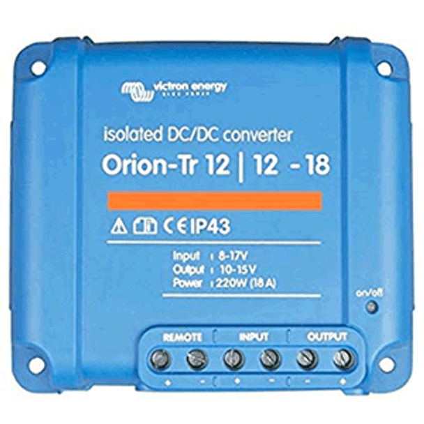 Victron Orion-TR Smart 12\/12-18 18A (220W) Isolated DC-DC Charger or Power Supply [ORI121222120]