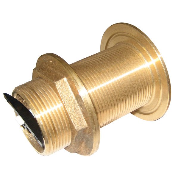 Perko 1-1\/2" Thru-Hull Fitting w\/Pipe Thread Bronze MADE IN THE USA [0322DP8PLB]