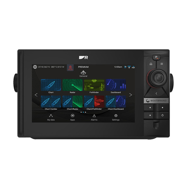 Raymarine Axiom 2 Pro 9 S 9-inch chartplotter fishfinder front view