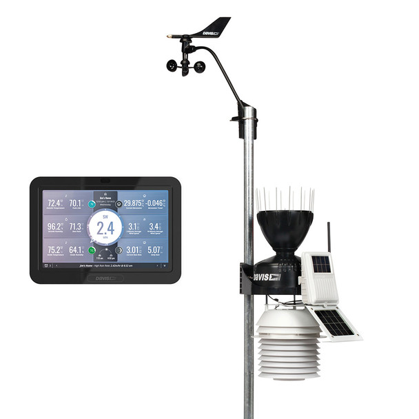 Davis Vantage Pro2 Wireless Weather Station w\/WeatherLink Console  24hr Fan Aspirated Radiation Shield [6253]