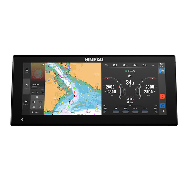 Simrad NSX 3012UW Combo w\/Active Imaging 3-in-1 Transducer [000-16216-001]
