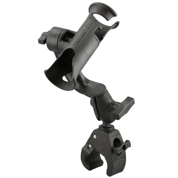 RAM Mount RAM Tube Jr. Rod Holder w\/Revolution Arm  RAM Tough-Claw Base [RAP-390-RB-404U]