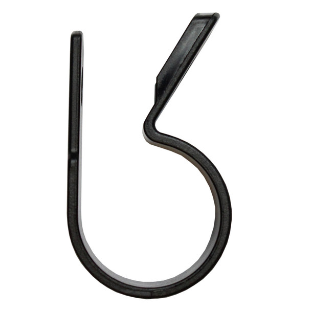 Pacer UV Resistant Nylon C-Clamps - 1\/2" - Black - 25 Pack [BCCH08-25BK]