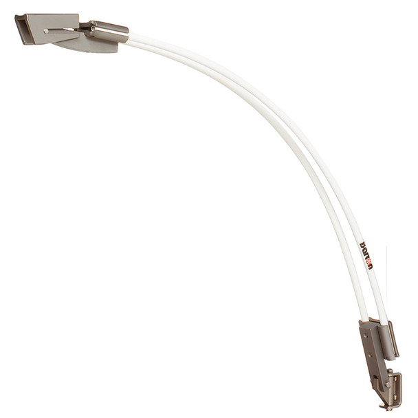 Barton Marine Boomstrut  Silver\/White f\/Boats Up To 20' [44010]