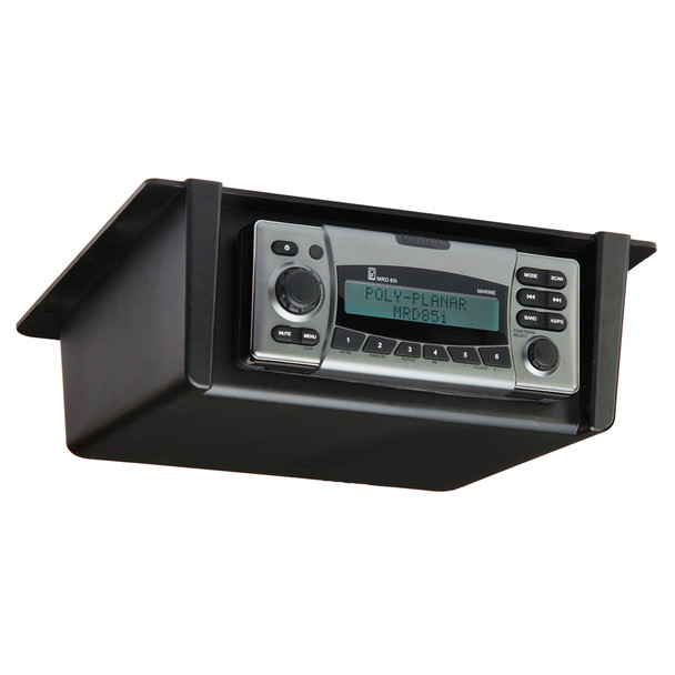 Poly-Planar Radio Mount Underdash/Overhead - Black [RM-10]