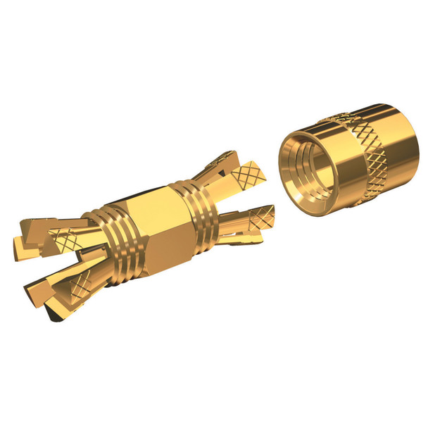 Shakespeare PL 258 CP G Gold Splice Connector For RG-8X or RG-58/AU Coax. [PL-258-CP-G]
