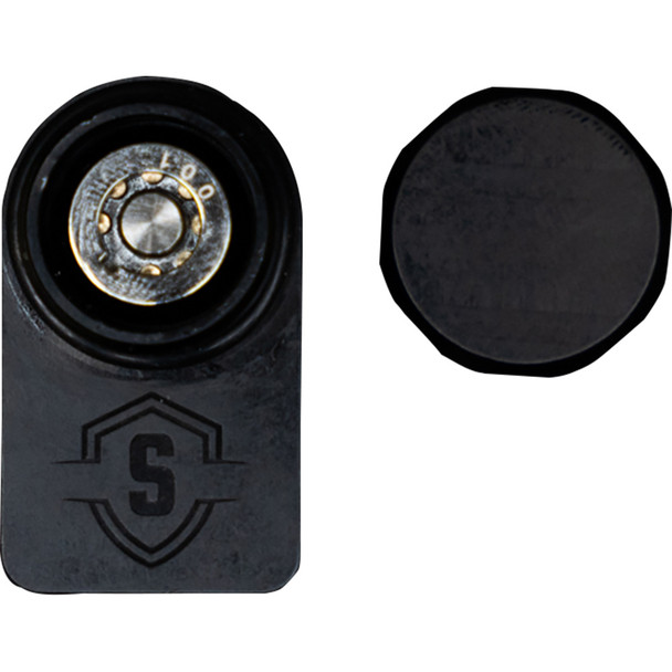 Secure Outdoors Elite Lock - Single - Receiver Lock - 5\/8" - Black [SO-EL-S-HL-BK]