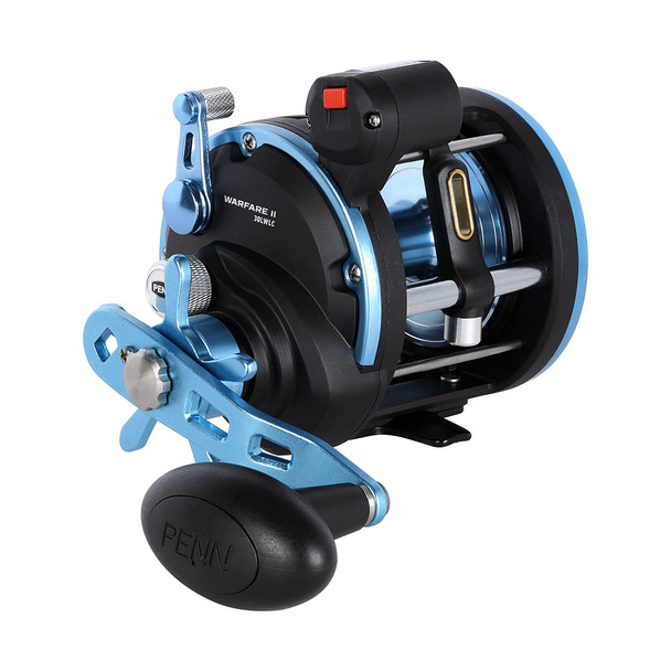 PENN WARII30LWLC Warfare II Level Wind 30 Right Hand Conventional Reel w\/Line Counter [1639706]