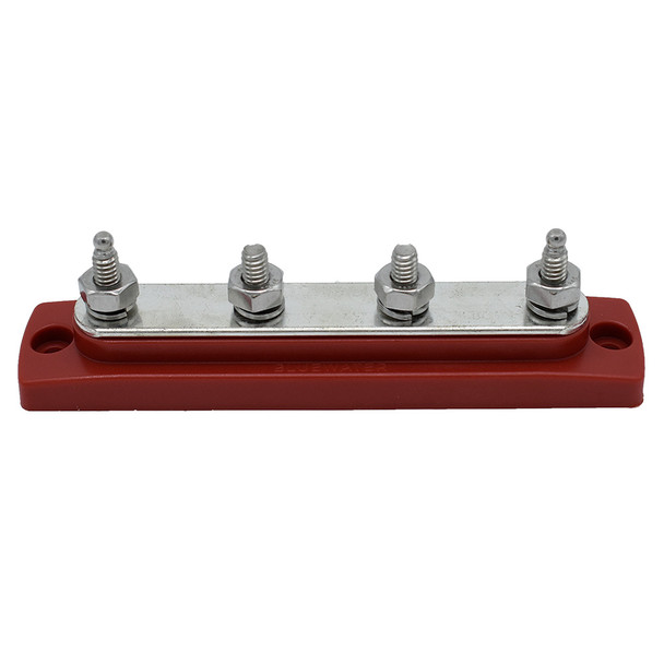 Bluewater Common Stud Busbar 4 Gang - Red [312303-B-025]