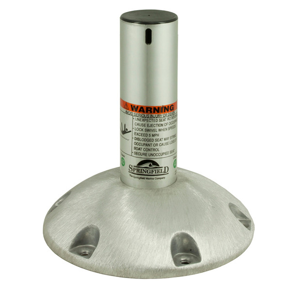 Springfield 2-3\/8" Explorer Fixed-Height Locking Pedestal - 9" [1250309-LNS]