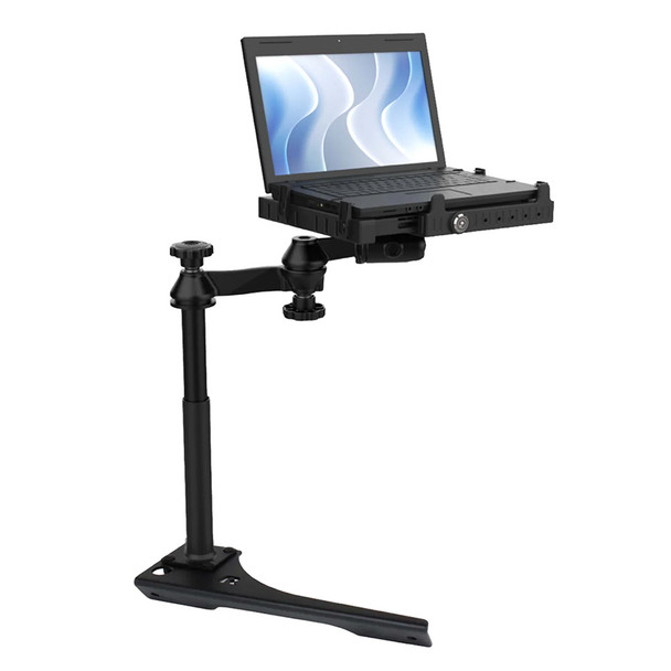 RAM Mount RAM No-Drill Laptop Mount f\/'19-26 Ram 1500 Pickup Trucks (5th Gen) [RAM-VB-186ST1-SW3]