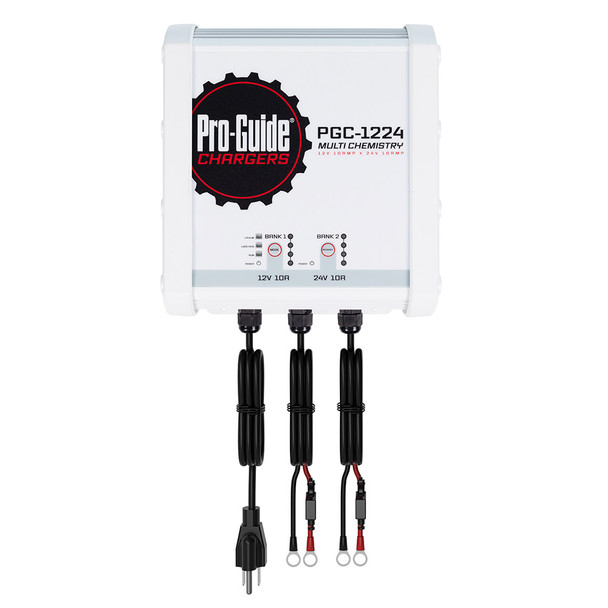 Pro-Guide 2 Bank On-Board Battery Charger - (1) 12V \/ (1) 24V - 20-Amp [PGC-1224]