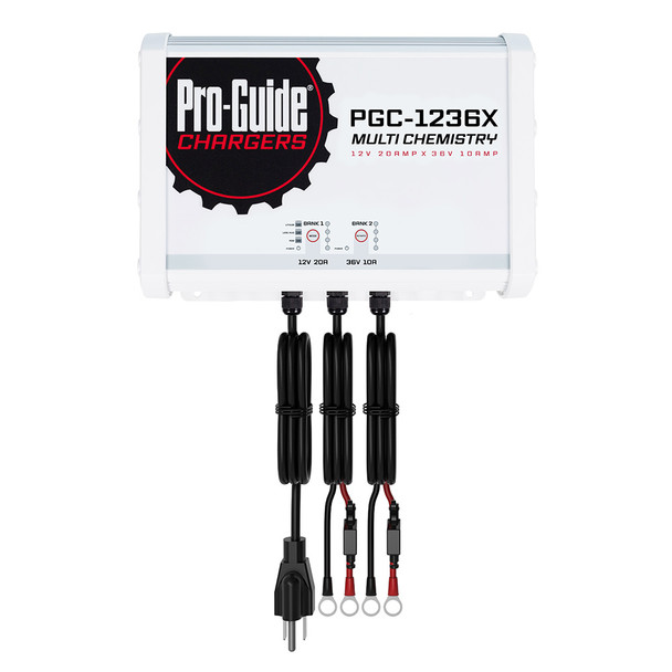 Pro-Guide 2 Bank On-Board Battery Charger - (1) 12V \/ (1) 36V - 30-Amp [PGC-1236X]