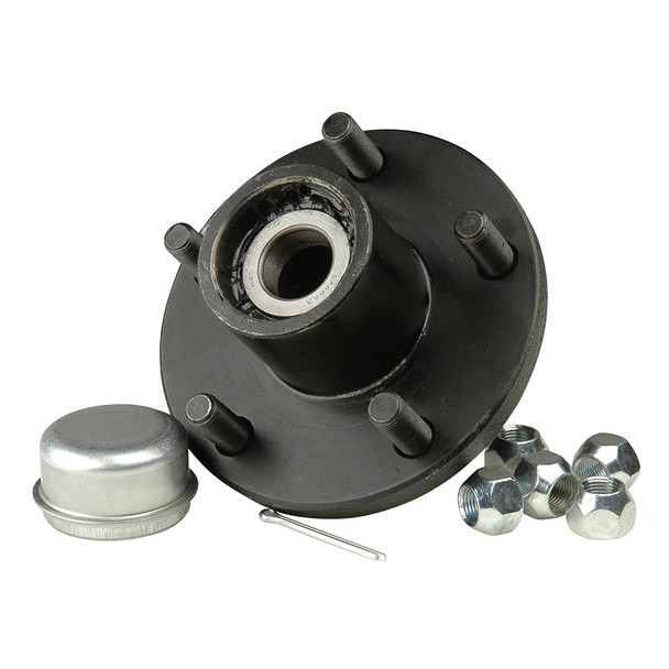C.E. Smith Hub Kit 5x4 1\/2", 1" Straight Spindle 1.25" [13216]