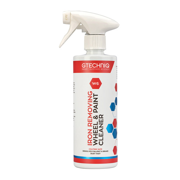 Gtechniq Auto W6 Iron Removing Wheel  Paint Cleaner - 500ml [W6 0.5]
