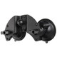 RAM Mount Dual Articulating Suction Cup Base w\/1" Ball Base [RAM-B-189B-PIV1U]