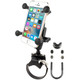 RAM Mount Strap Clamp, Roll Bar Mount w\/Universal X-Grip Cell\/iPhone Cradle [RAM-B-231-2-UN7U]