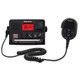 Raymarine Ray53 VHF marine radio rear view with fist microphone