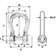 Wichard Captive Pin Bow Shackle - Diameter 10mm - 13\/32" [01445]