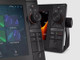 Raymarine Axiom 2 Pro 9 S HybridTouch controls and display angled view