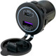 Sea-Dog USB 3.0  USB-C Power Socket w\/Out Light [426510-1]