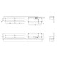 TACO Command Ratchet Hinge - 18-1\/2" - 316 Stainless Steel Polished w\/Hard Stop [H25-0048]