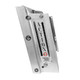 Bob's Machine 6" Setback Action Series Hydraulic Jack Plate - Silver [100-106010-NOPC-NOSPN-NG]