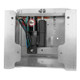 Bob's Machine 10" Setback Action Series Hydraulic Jack Plate - Silver [100-111000-NOPC-NOSPN-NG]