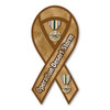 Made In USA Operation Desert Storm 2-in-1 Ribbon Magnet (8" x 3.88")