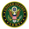 Made In USA Army Seal Magnet (5" x 5")